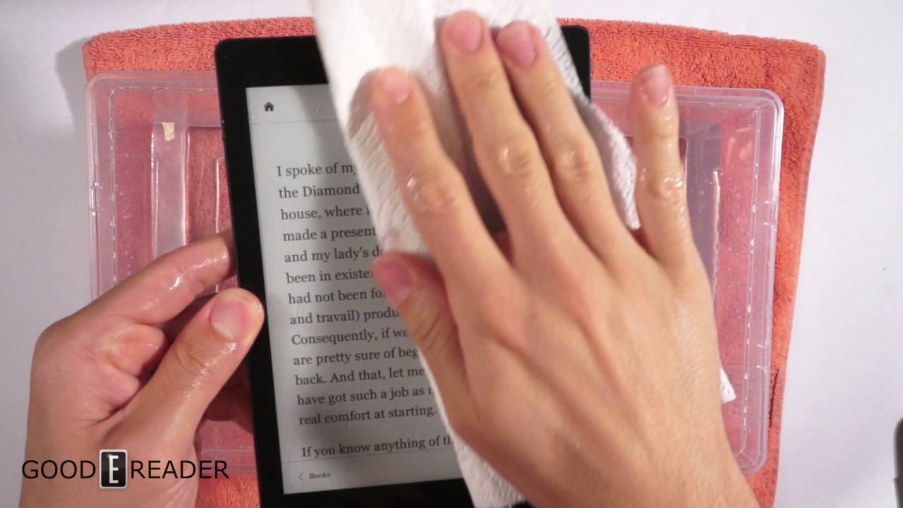 Kobo Aura One Waterproof Test