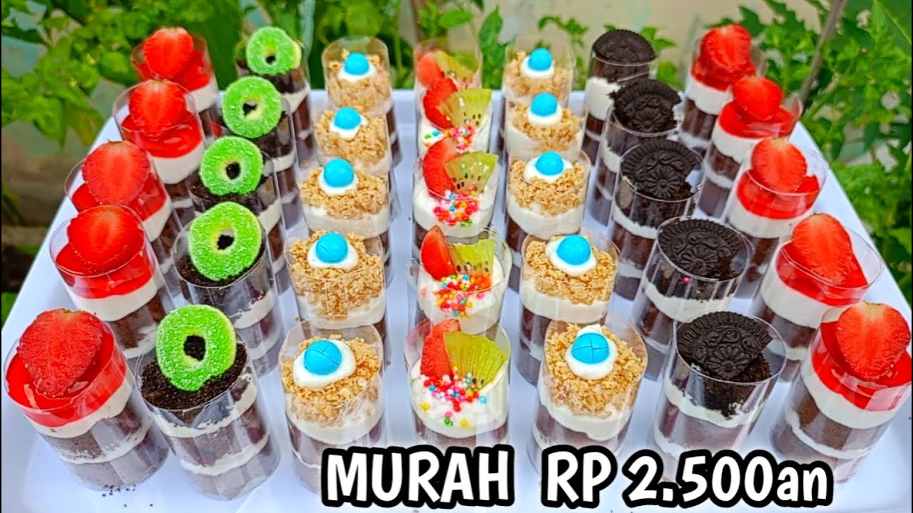 RESEP BARU !! JAJANAN VIRAL JADI IDOLA CUMA 2.500AN LANGSUNG LUDES MINI CAKE THAILAND