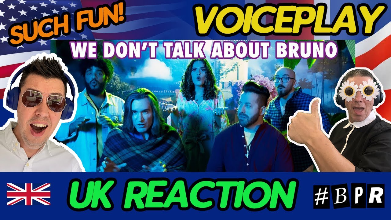 Voiceplay - We Don't Talk About Bruno (BRITS REACTION!)