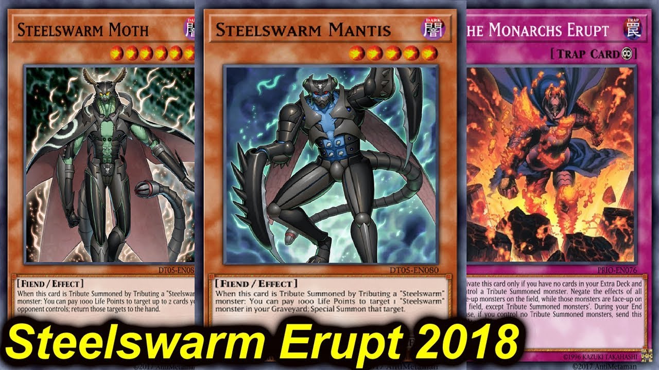 【YGOPRO】STEELSWARM ERUPT DECK 2018