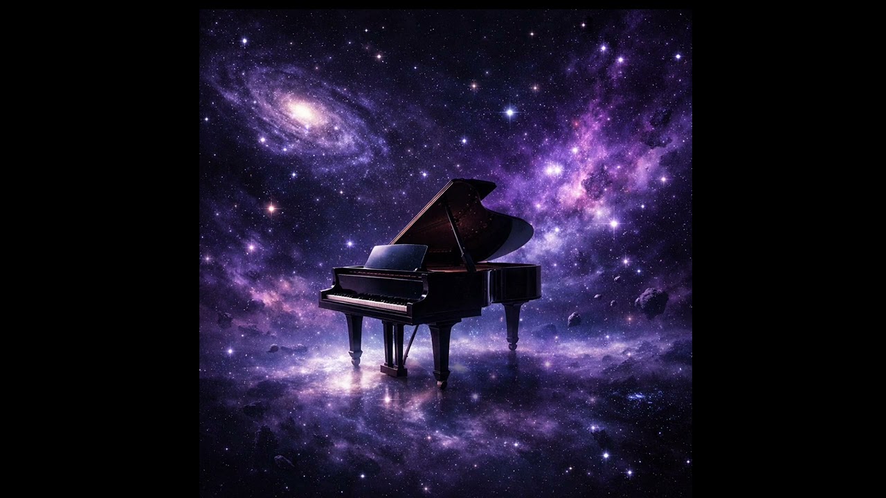 Cosmic Piano Focus Music – Deep Space Ambient for Studying (1 Hour)
