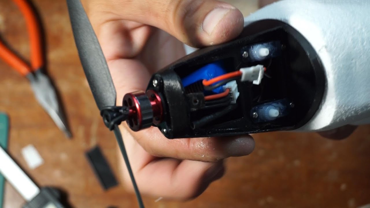 Walmart Chuck Glider Converted to an RC Plane!