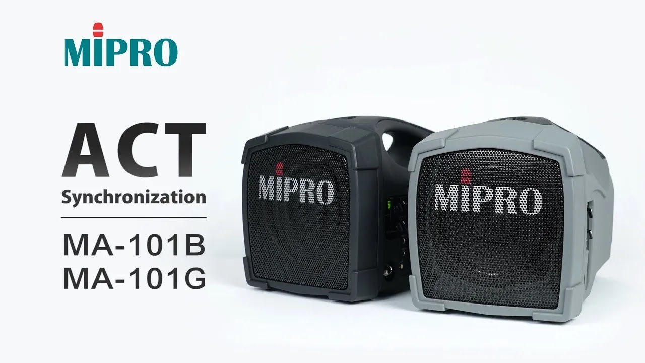 How to do ACT sync?｜MIPRO MA-101B / MA-101G