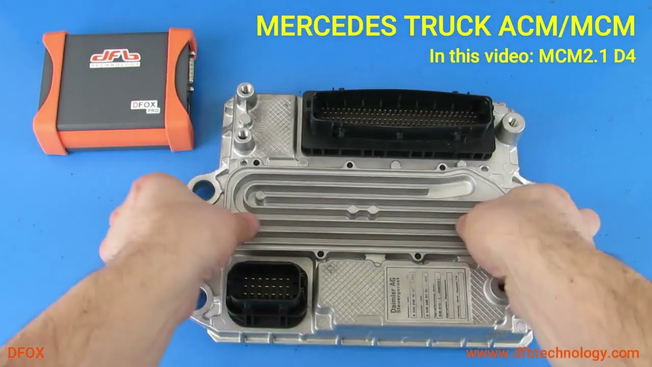 DFOX: MCM ACM Mercedes truck MCM2.1
