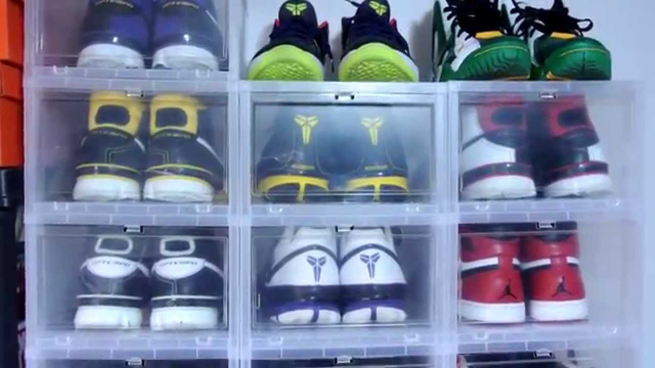 Plastic Boxes for Sneaker Storage/Display!