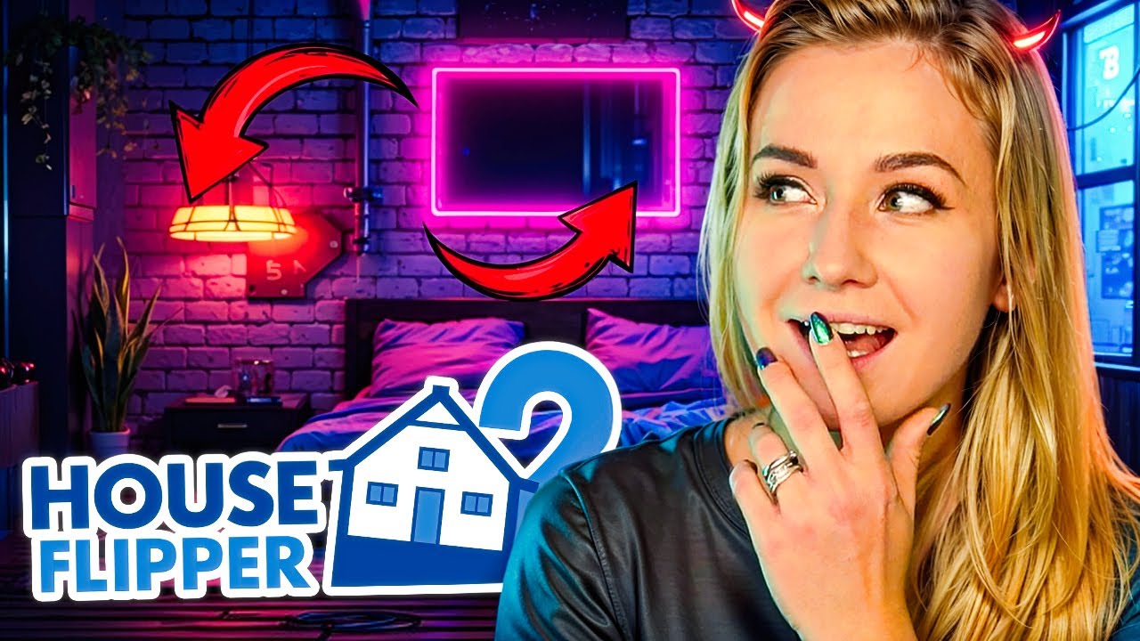 НЕОНОВЫЙ ремонт дома с Олегом Брейном // HOUSE FLIPPER 2