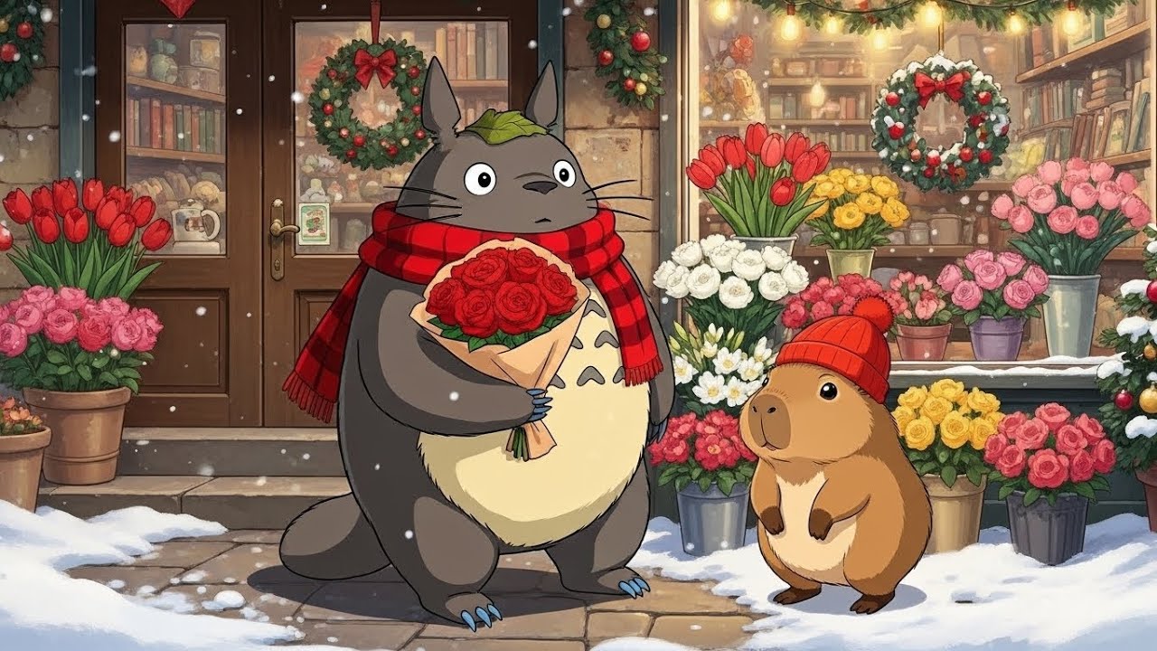 First Time at the Cinema Totoro and Capy's Big Screen Adventure