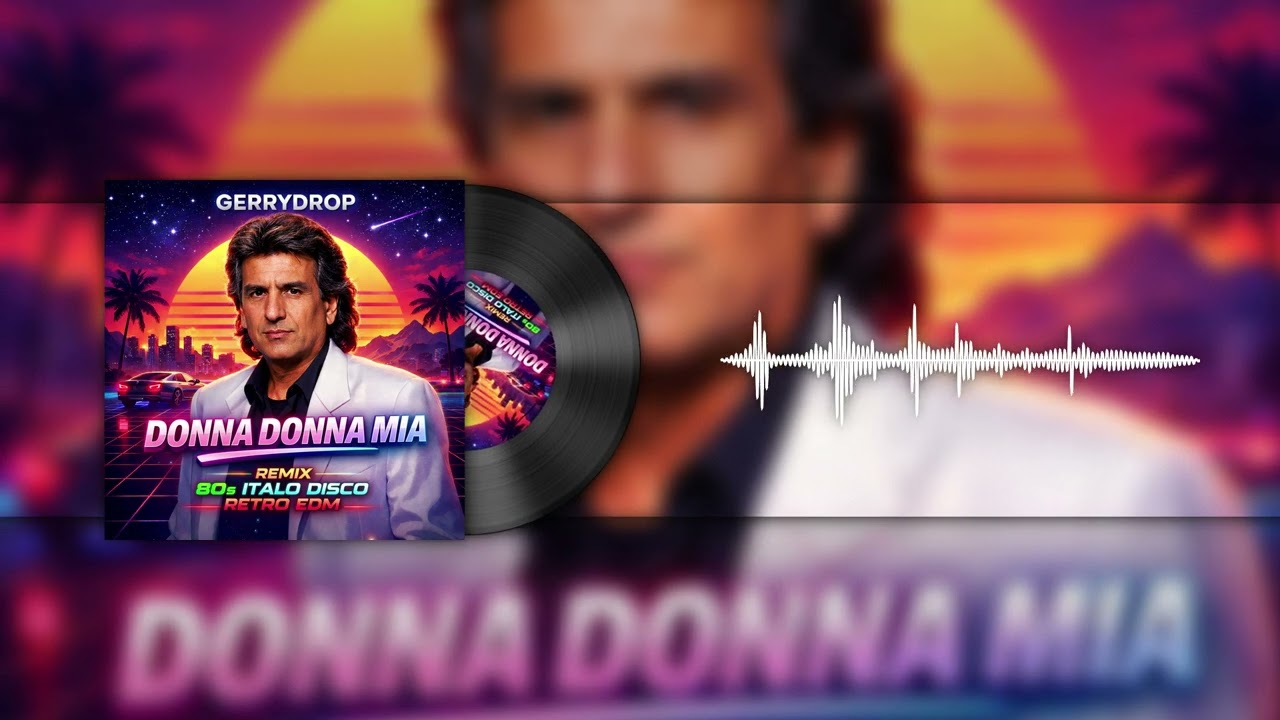 Toto Cutugno – Donna Donna Mia | GerryDrop Mix 80s Italo Disco Retro EDM 2k26 #GerryDrop #Remix