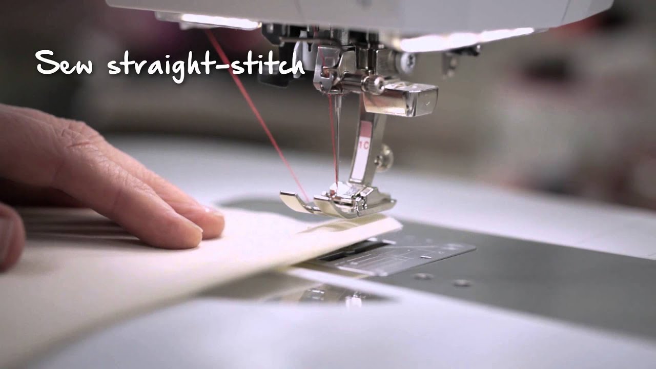 Tutorial on the BERNINA 790: First steps