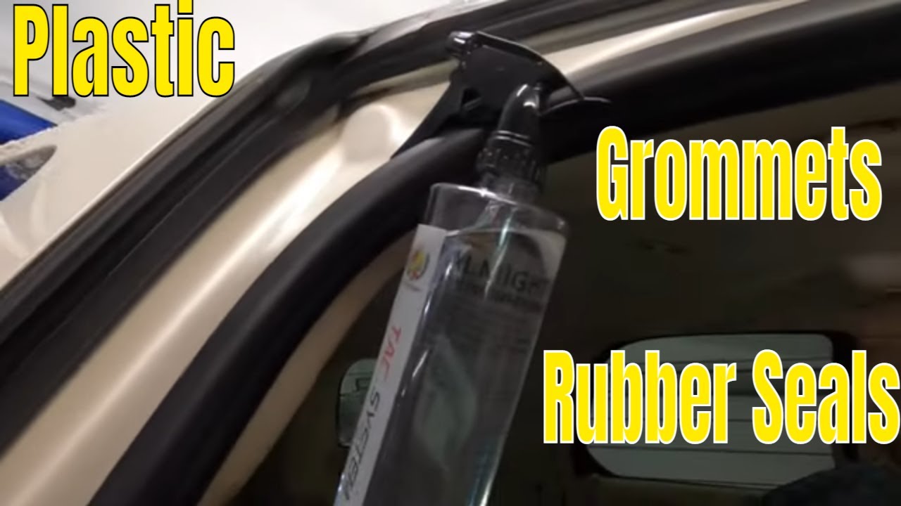 Condition And Protect Rubber Door/Window Seals, Grommets, Trim, Plastic, Rubber With Tac Almighty!!
