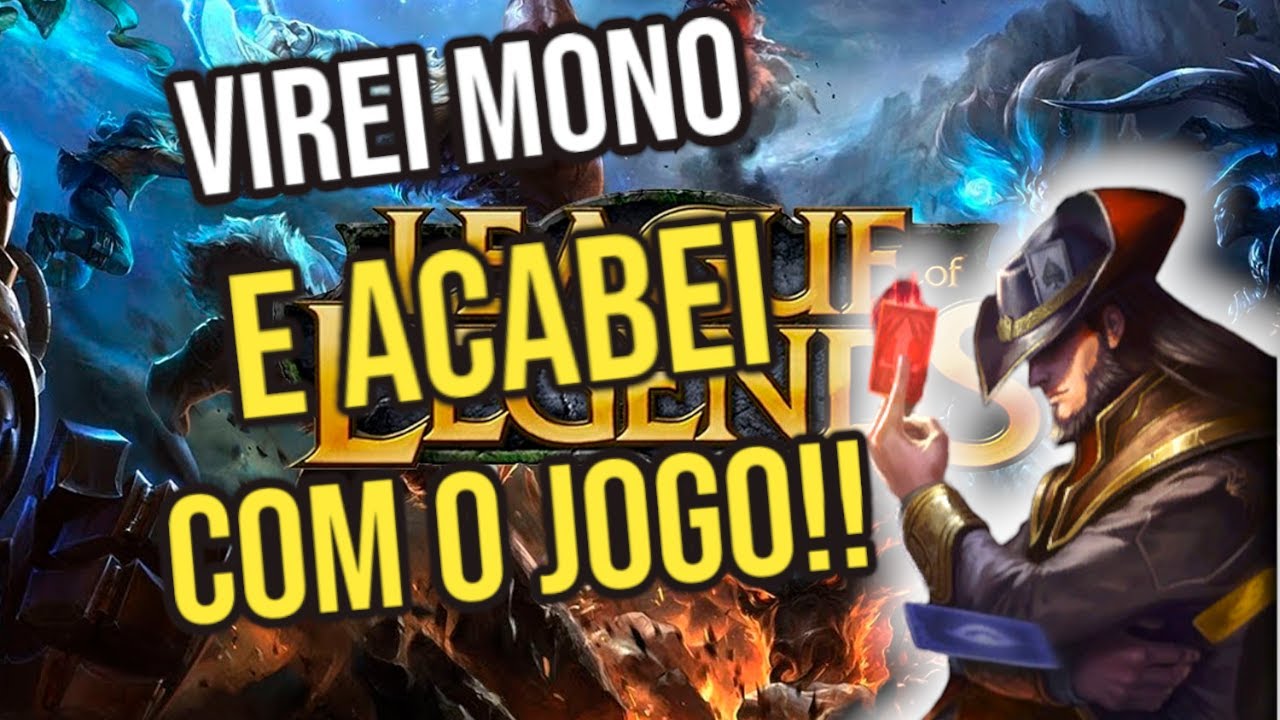 TWISTED FATE MONO CHAMP É OP DEMAIS!!!