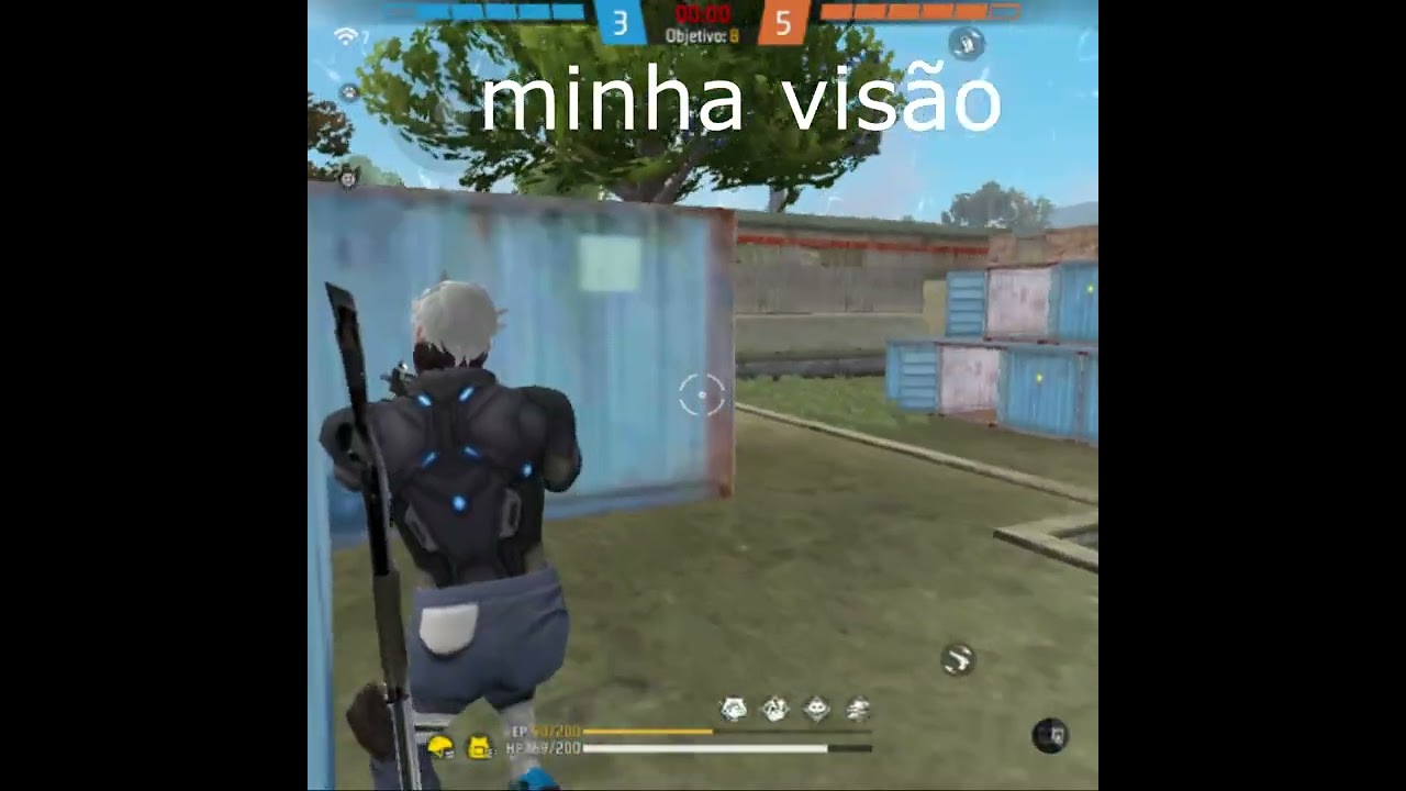 vis&atilde;o do inimigo VS a minha.