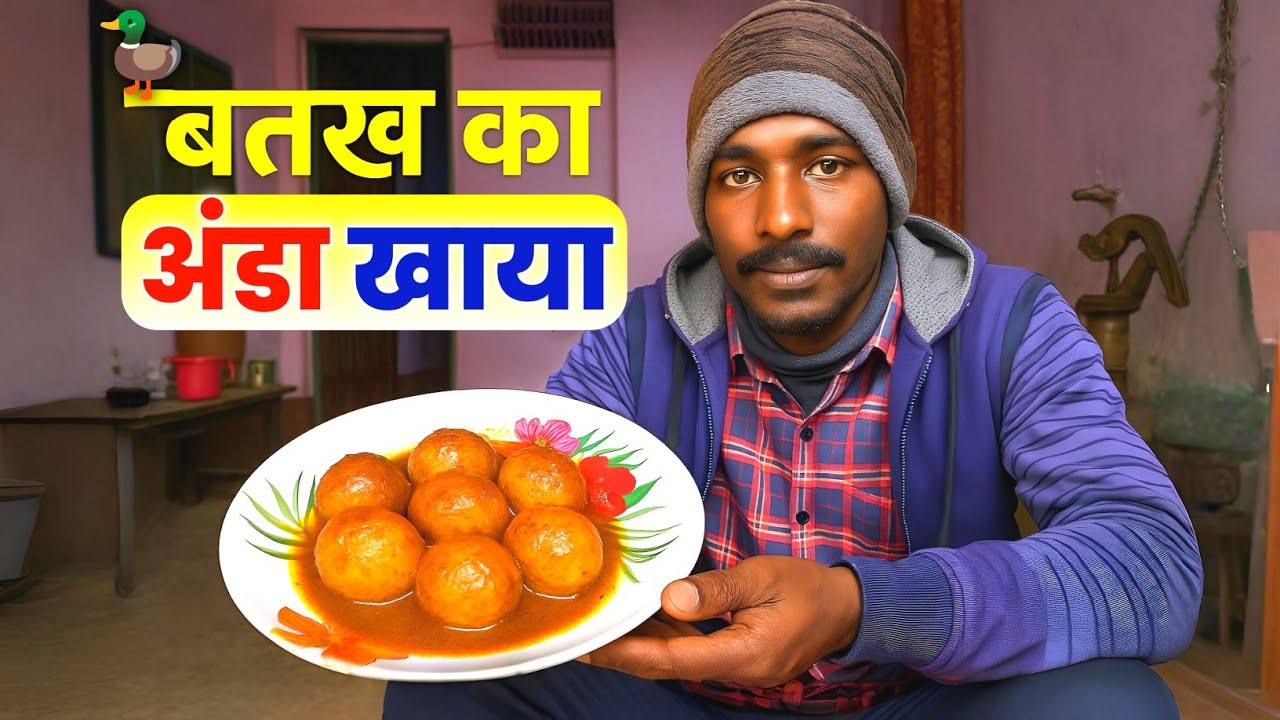चलिए बनाते हैं और मजे से खाते हैं 🦆🥚😋 