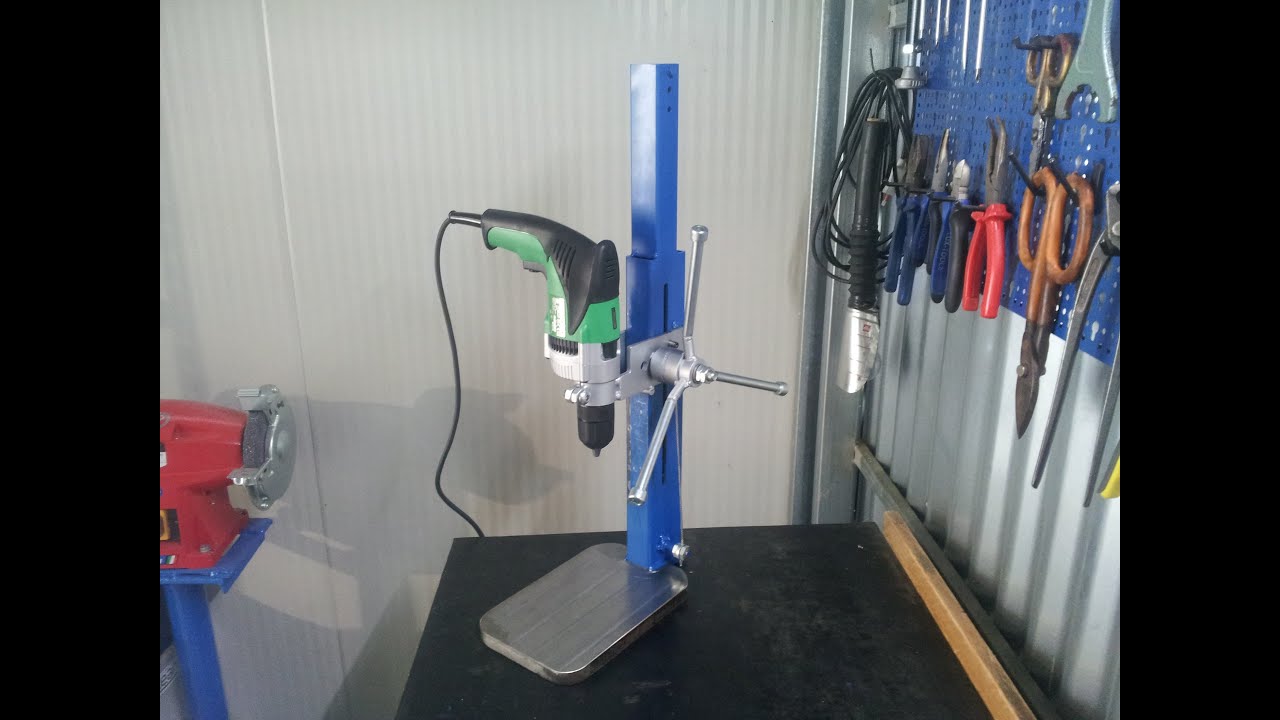 trapano a colonna fai da te (homemade drill press)