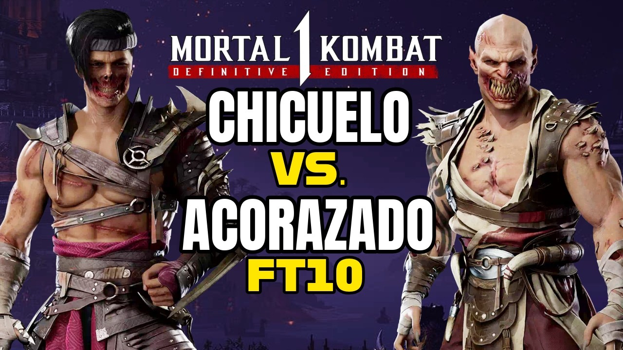 MK1: CHICUELO VS ACORAZADO | HAVIK VS BARAKA | Money Match