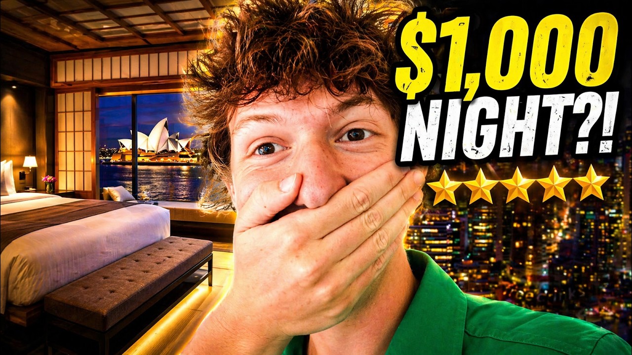 STAYING AT A 5 STAR HOTEL IN AUSTRALIA