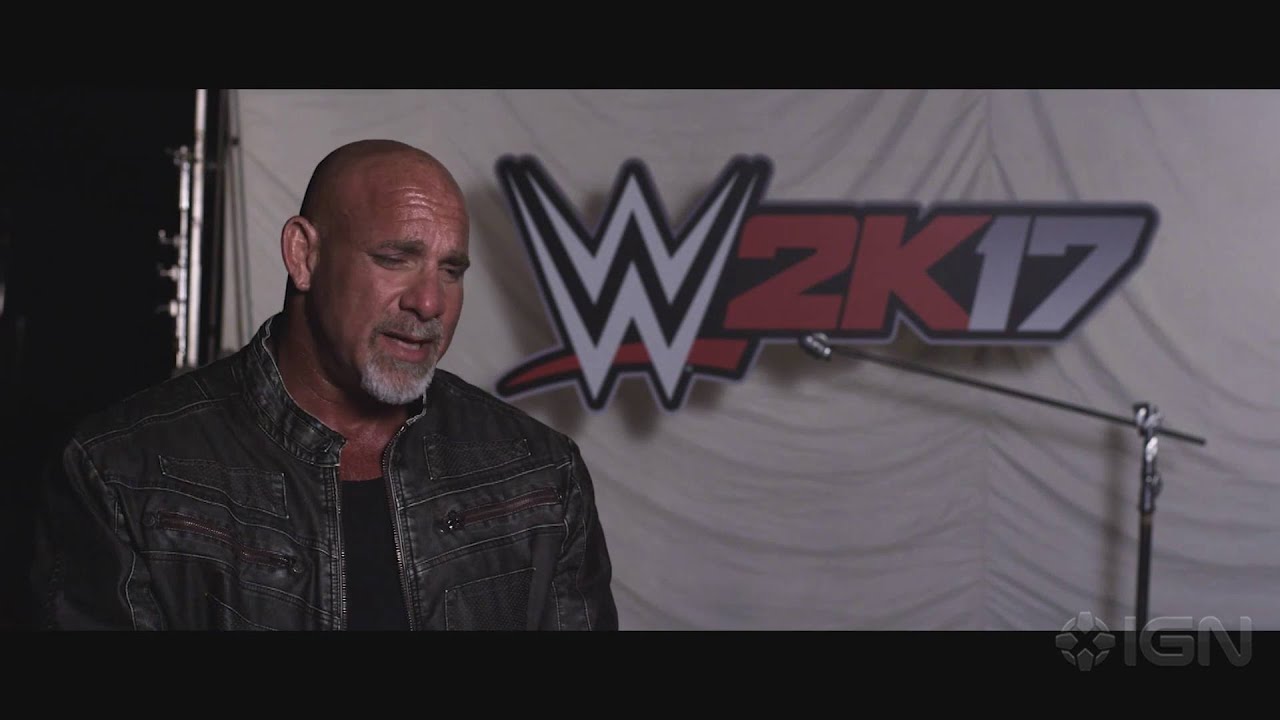 Goldberg WWE 2K17 Pre-Order Interview