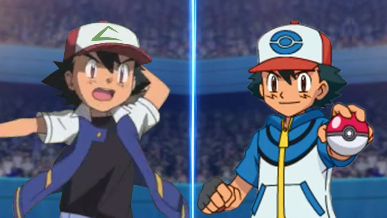 Pokémon Battle USUM: Johto Ash Vs Unova Ash (Ash Vs Ash)