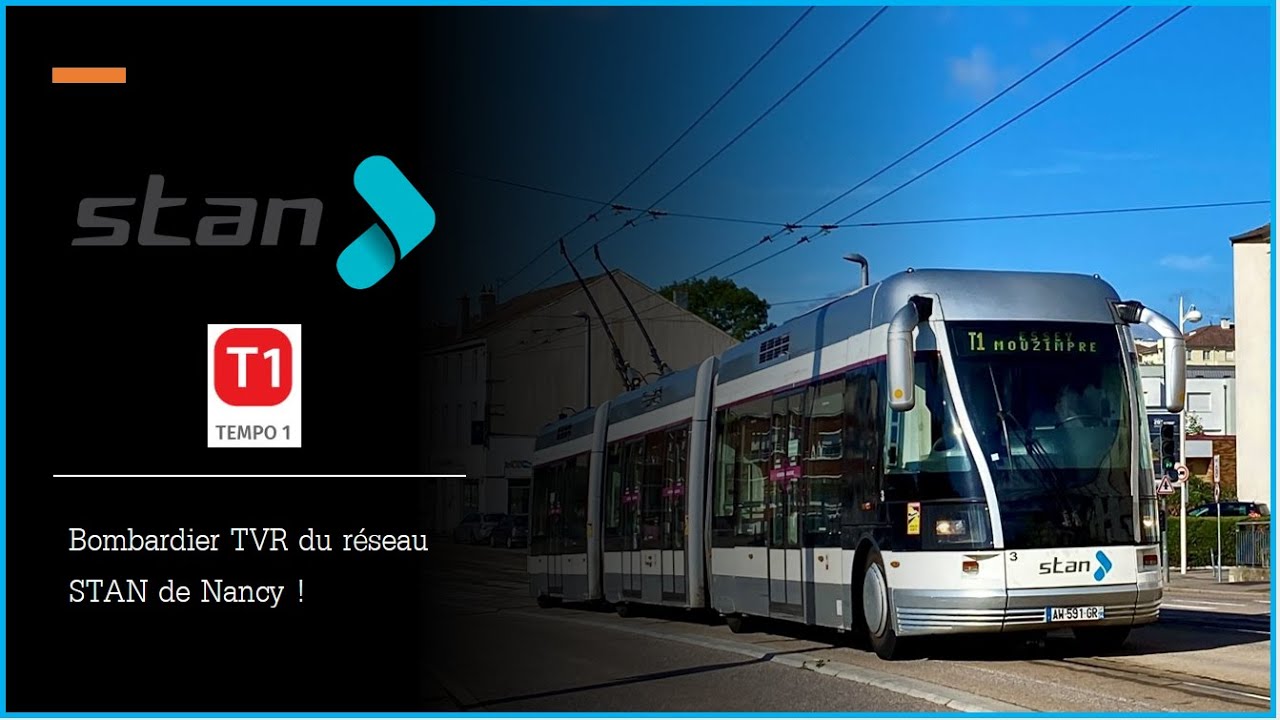 [Tramway] Bombardier TVR Stan de Nancy.