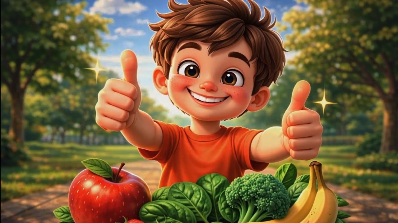 💪 Zdravé jedlo = Super sila! 🥦🍎 | Superhrdinovia na tanieri