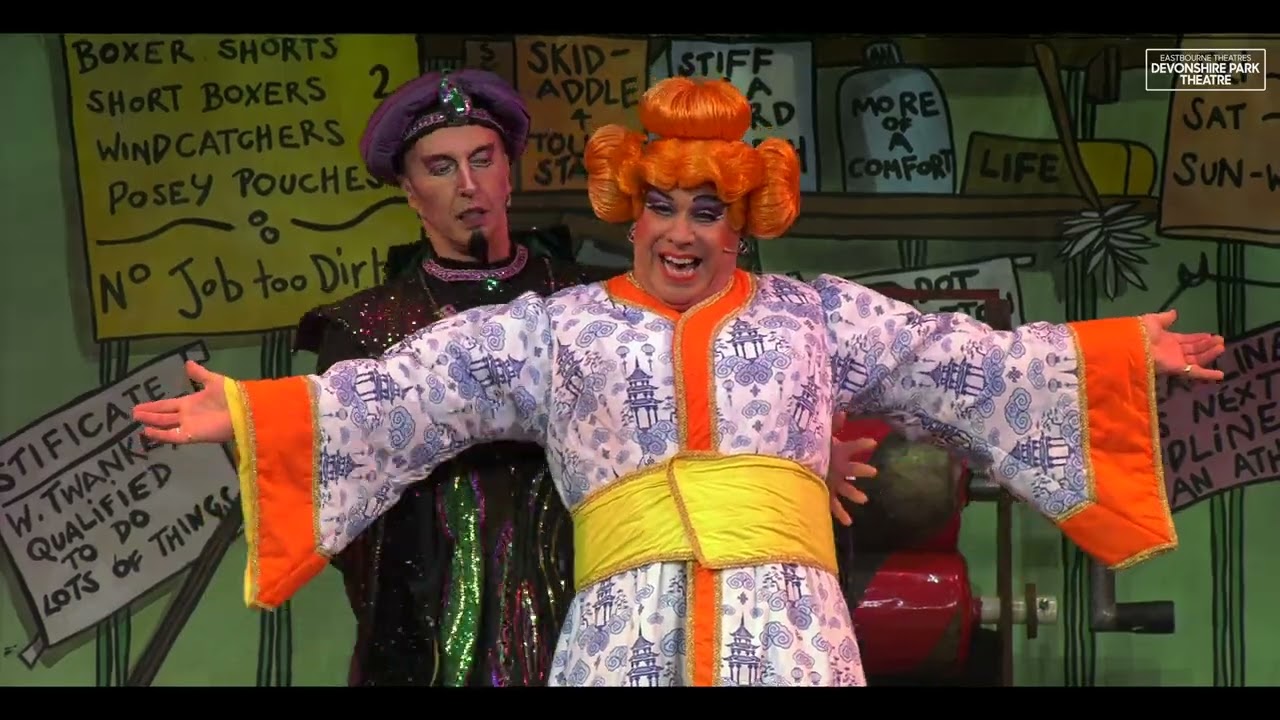 Aladdin Eastbourne Devonshire Park Theatre Pantomime 2022-2023
