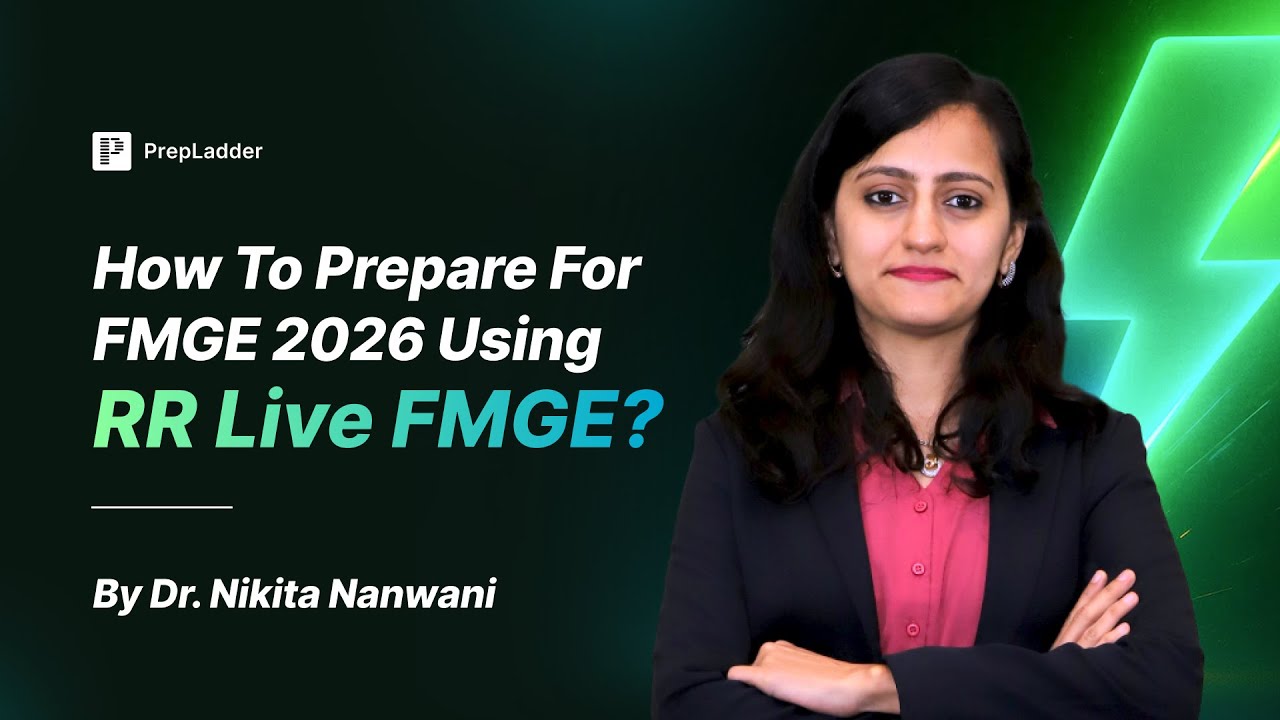How to prepare for FMGE 2026 using RR live FMGE ?