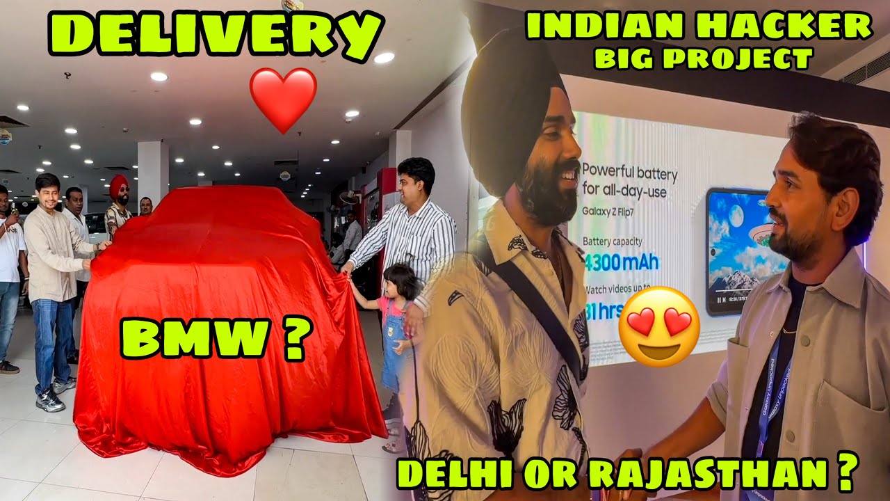 apne INDIAN Hacker bhai se mile kuch tagde Project ke liye 😍 Delhi mai apni New Car ki Delivery ❤️