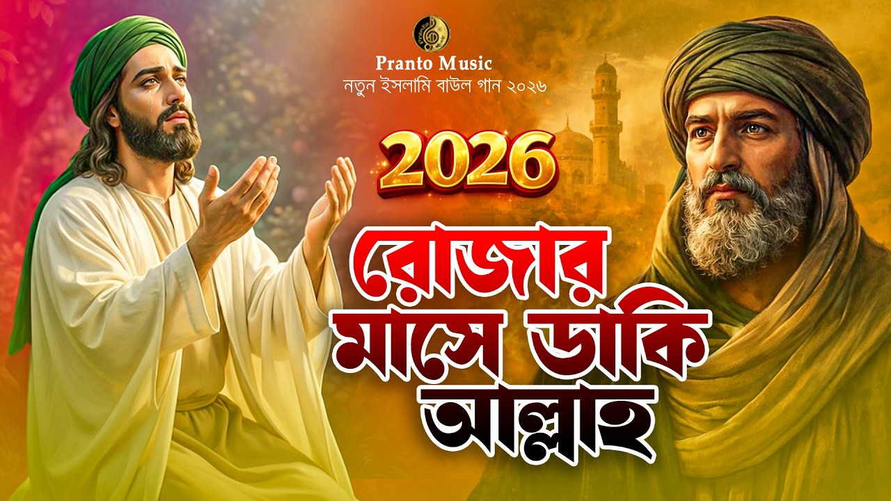 রোজার মাসে ডাকি আল্লাহ | নতুন ইসলামি বাউল গান ২০২৬ | শুনলে চোখে পানি আসবে | Folk Sur | Baul LitonRay