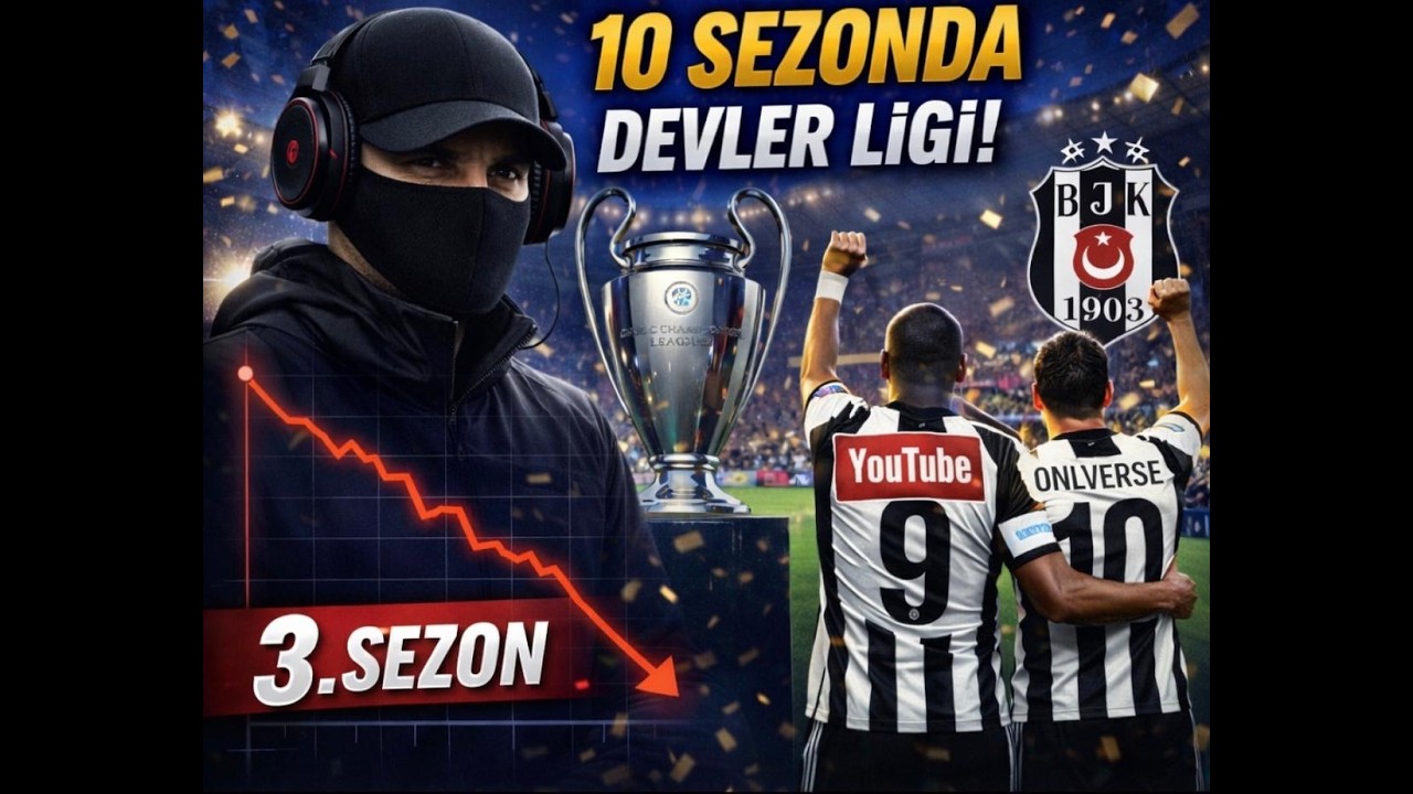 FC 26 Beşiktaş Kariyer #3 | 3. Sezon Çöktü! Avrupa'da Hüsran