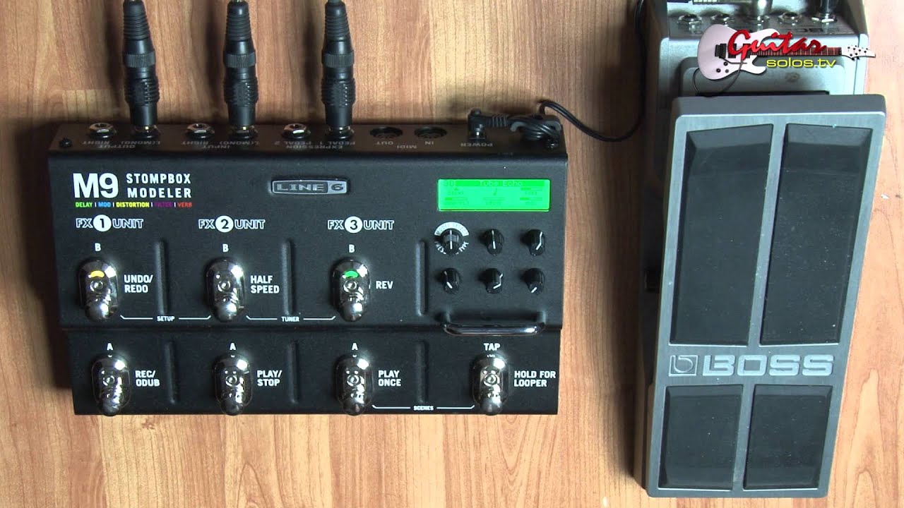 Gear Lesson: LINE 6 M9 Stompbox Modeler