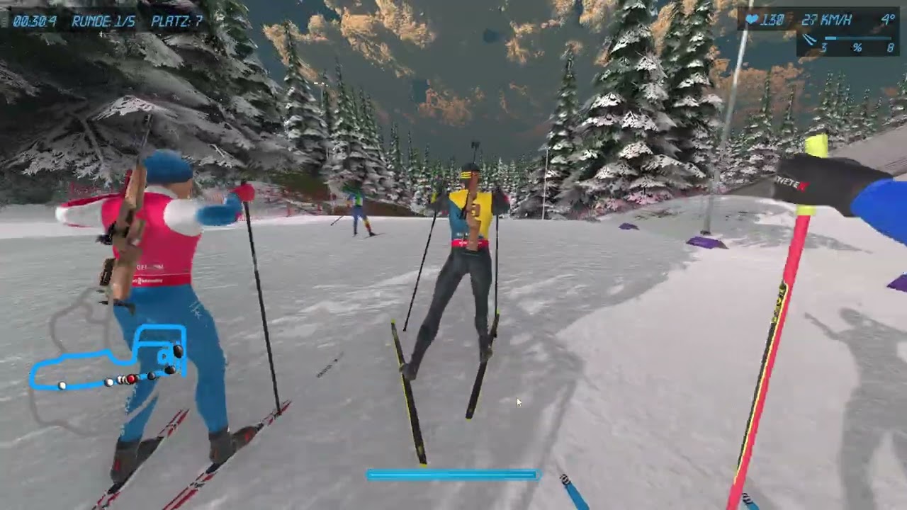 Sprint und Aufholjagd in der Verfolgung in Norwegen - F17 - NGL BIathlon