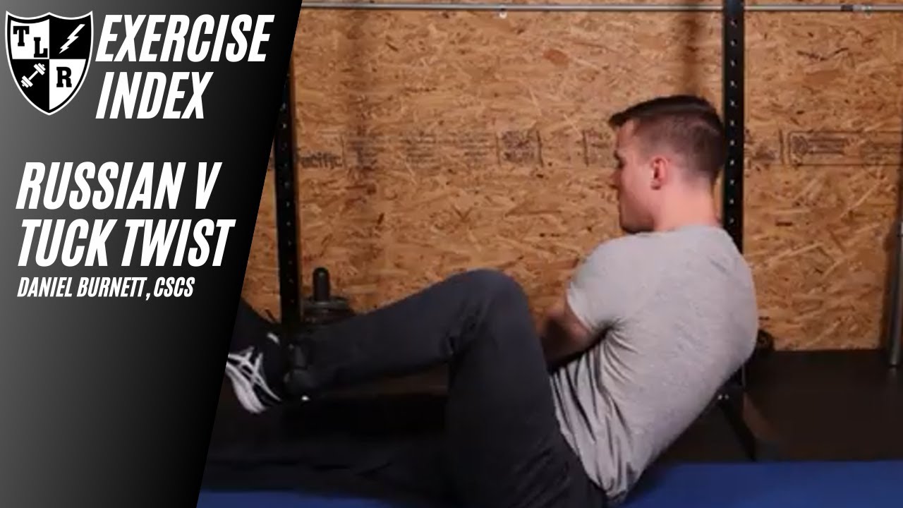 Exercise Index: Russian V Tuck Twist