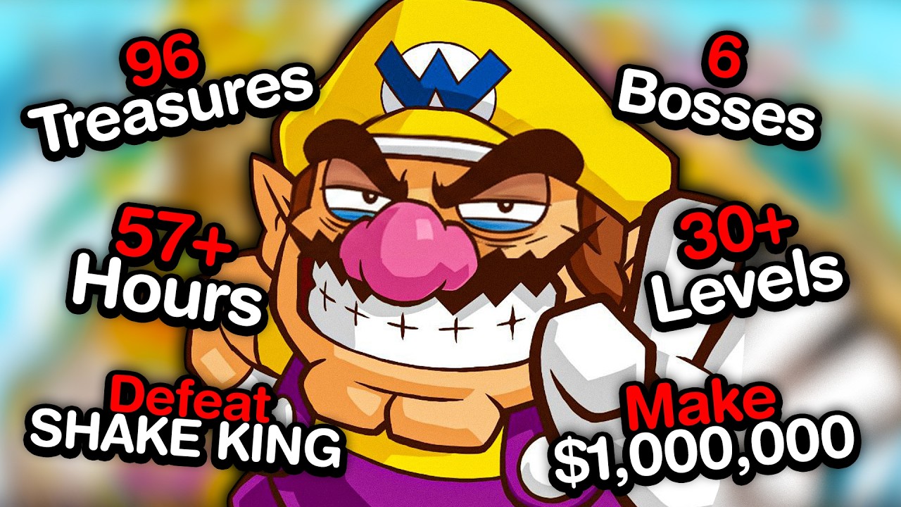 I 100%'d Wario Land: Shake It. It Made Me Cry.