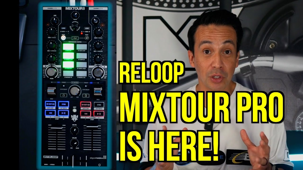 I Developed This! My Reloop Mixtour PRO has arrived!