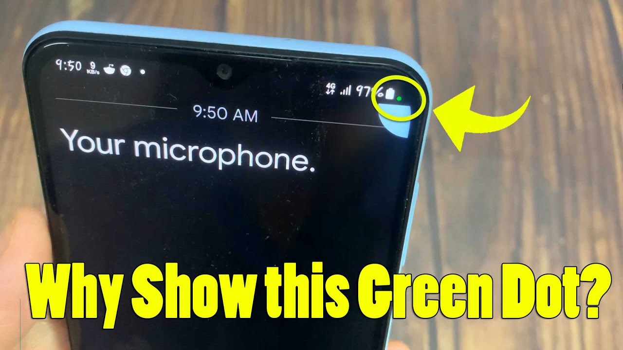 Почему на телефонах Samsung/Android отображается эта зеленая точка 🟢 — безопасно ли это?