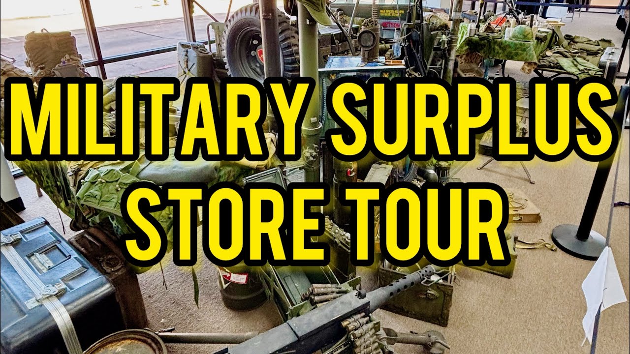 On A MISSION To The Military Surplus Store!