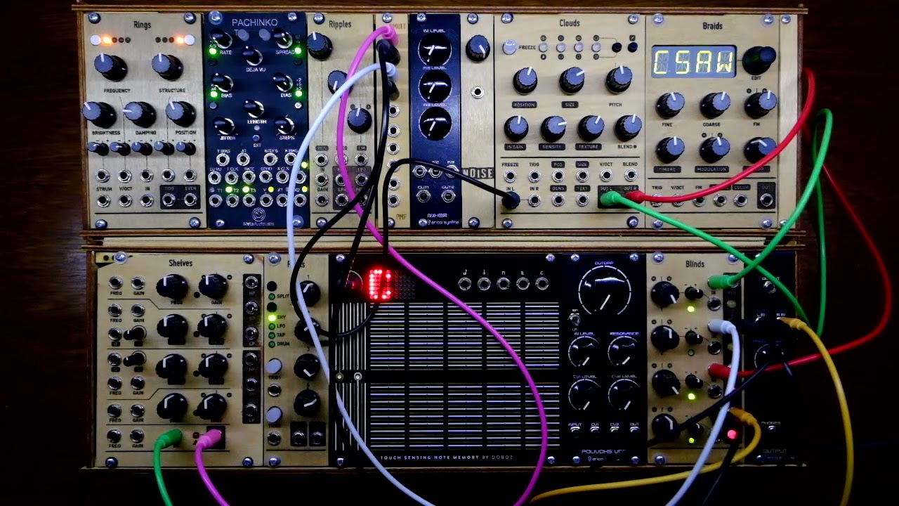 YAA windy place - 09CABLES Clouds Resonestor Tascam PB CONT + MARKS violin loop Monitor Mix