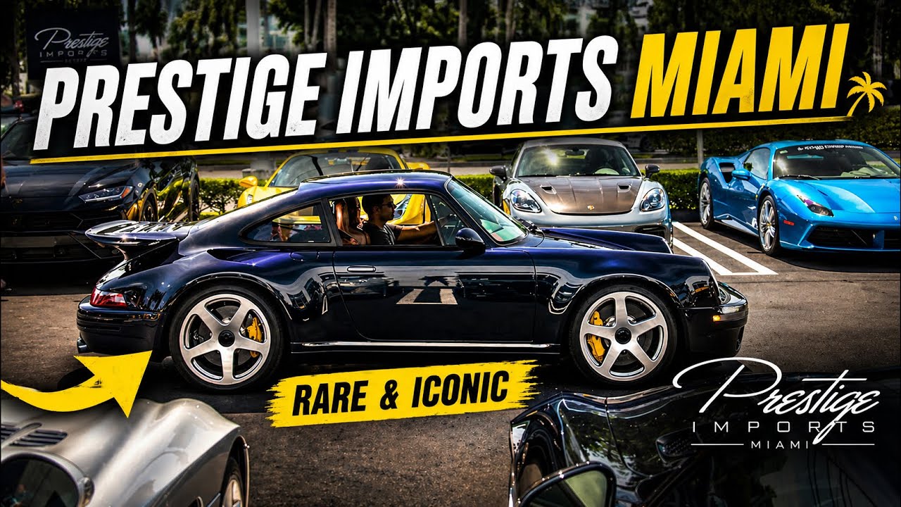 The Most Jaw-Dropping Supercars at Prestige Imports Miami!