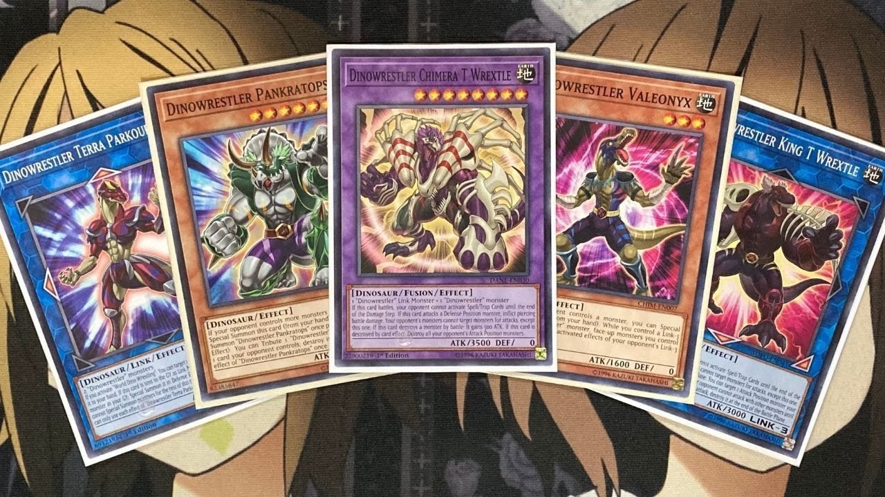 My Dinowrestler Yugioh Deck Profile for February 2021
