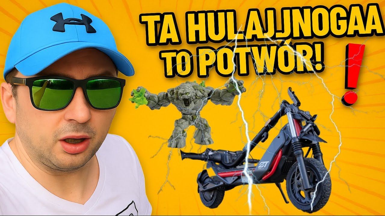 😨 Segway Ninebot ZT3 PRO-D – UNBOXING MOCY! To NIE jest zwykła hulajnoga !!