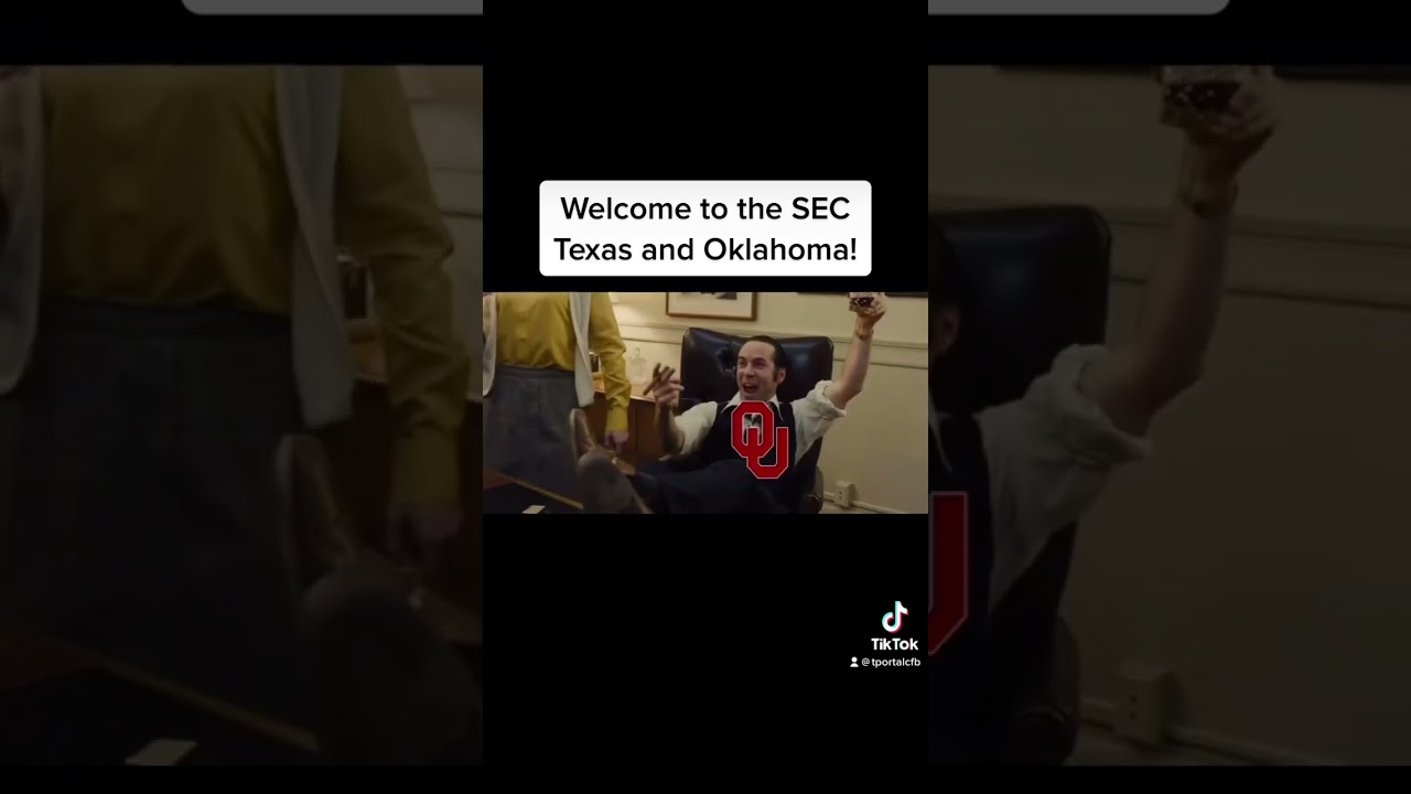 Texas and Oklahoma welcome to the SEC!