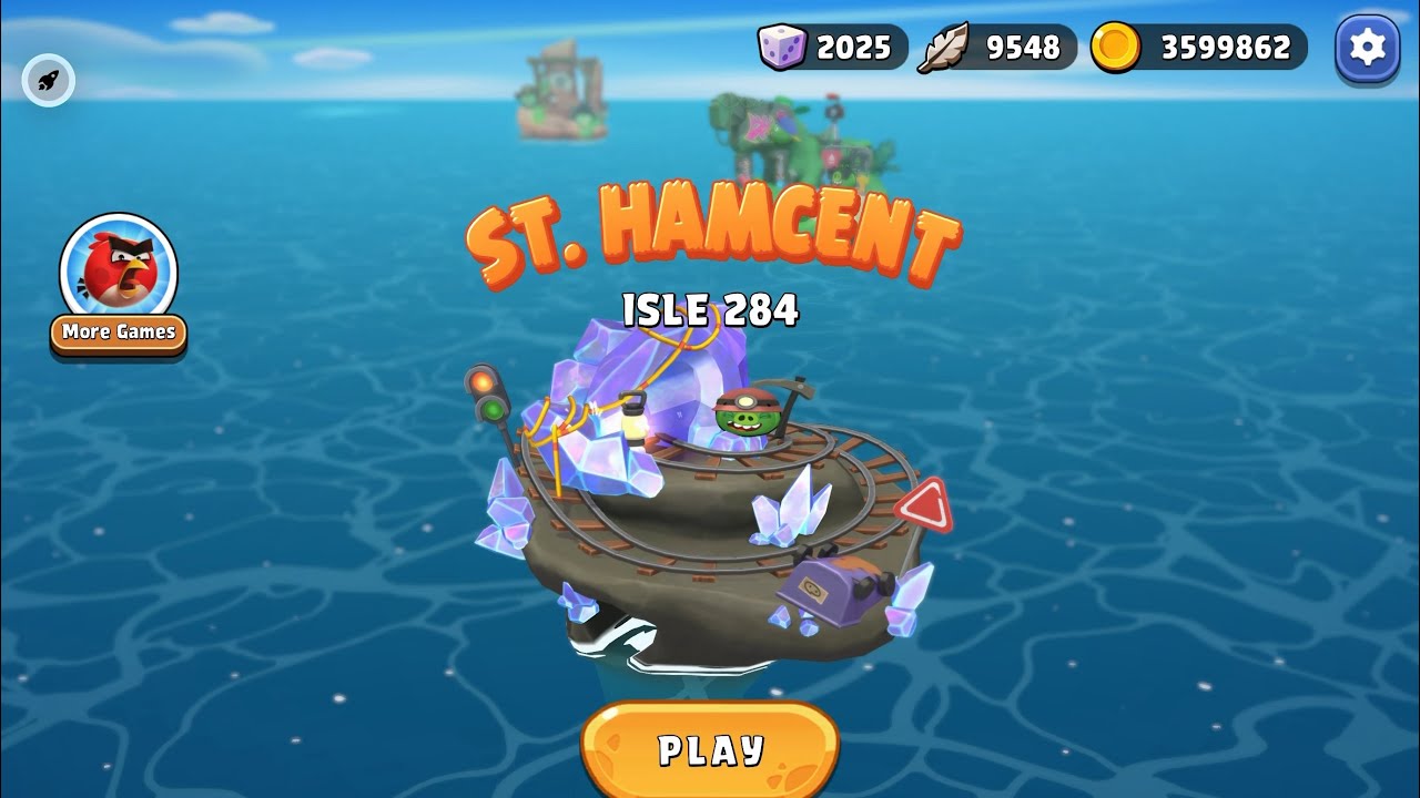 Angry Birds Bounce - Isle 284 with Bomb