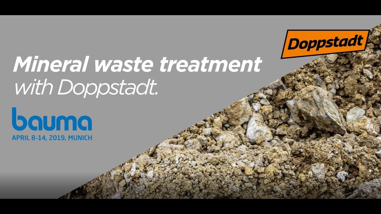 Doppstadt Spiral Shaft Separator - SWS 3000 on bauma 2019