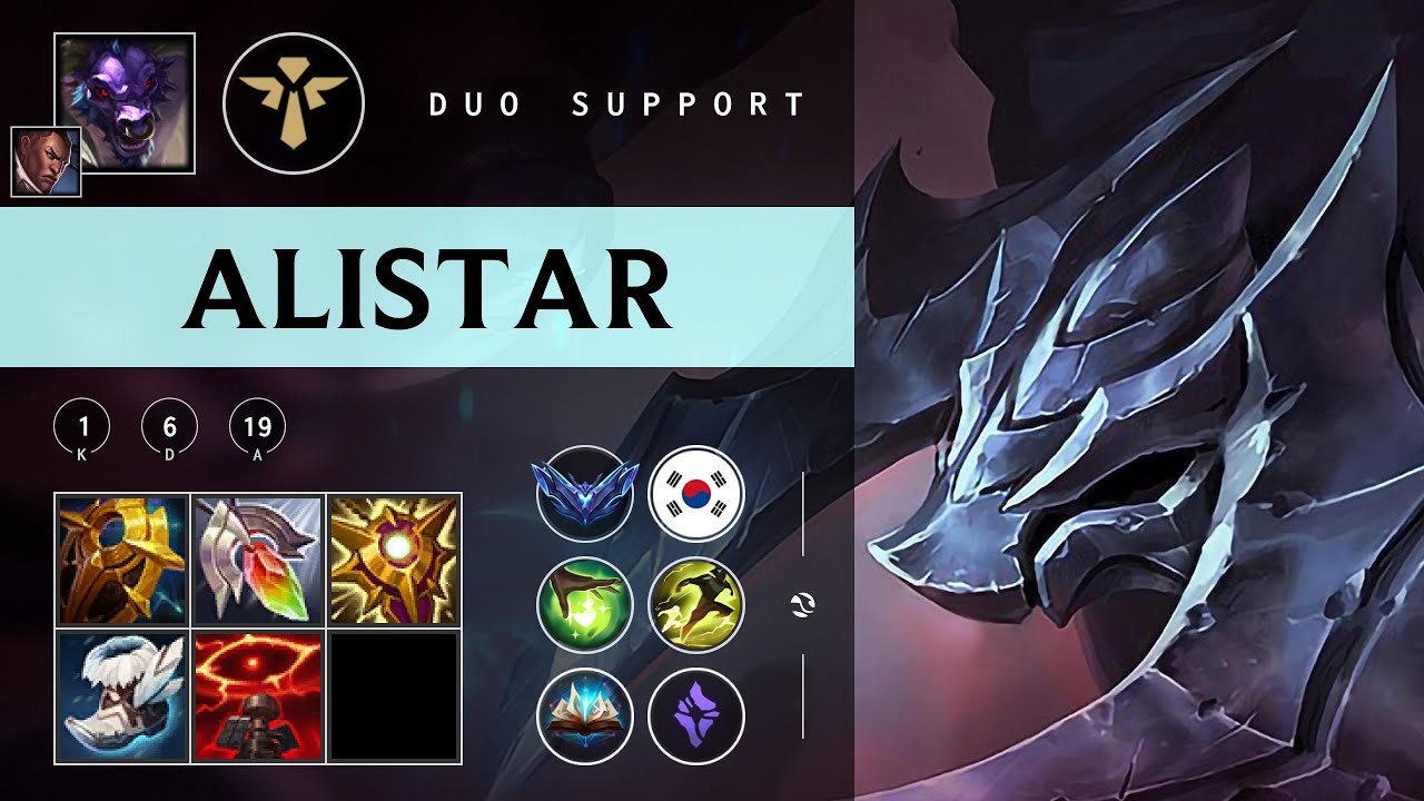 Alistar Support vs Soraka - KR Diamond Patch 25.24