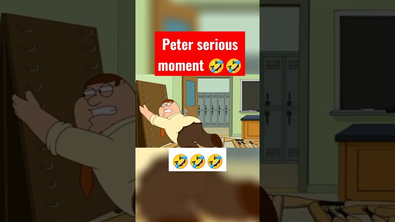 Family guy: Peter being serious | Peter Baseball bat Falling scene #shorts #familyguy #petergriffin