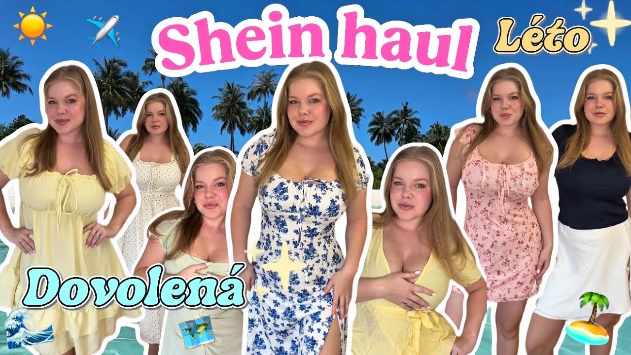 SHEIN HAUL - oblečení na dovolenou a léto | ANEMÍ 💛