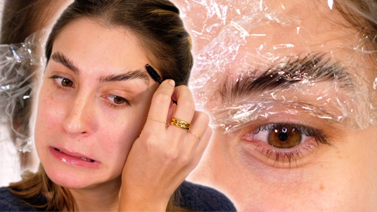 HO FATTO LA LAMINAZIONE ALLE SOPRACCIGLIA DA SOLA 🤯  *Elio e le storie tese edition* || LaRetrò