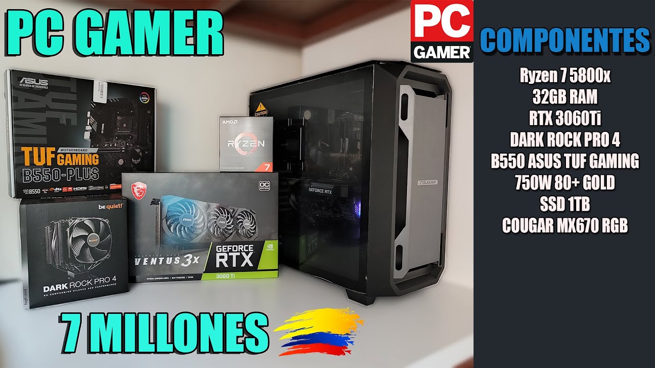 🔥EL PC MÁS POTENTE QUE HE ARMADO🔥| ¿COMO ES EL PROCESO? | TEST JUEGOS Y STREAMING| PC GAMER 💲7M COP📈
