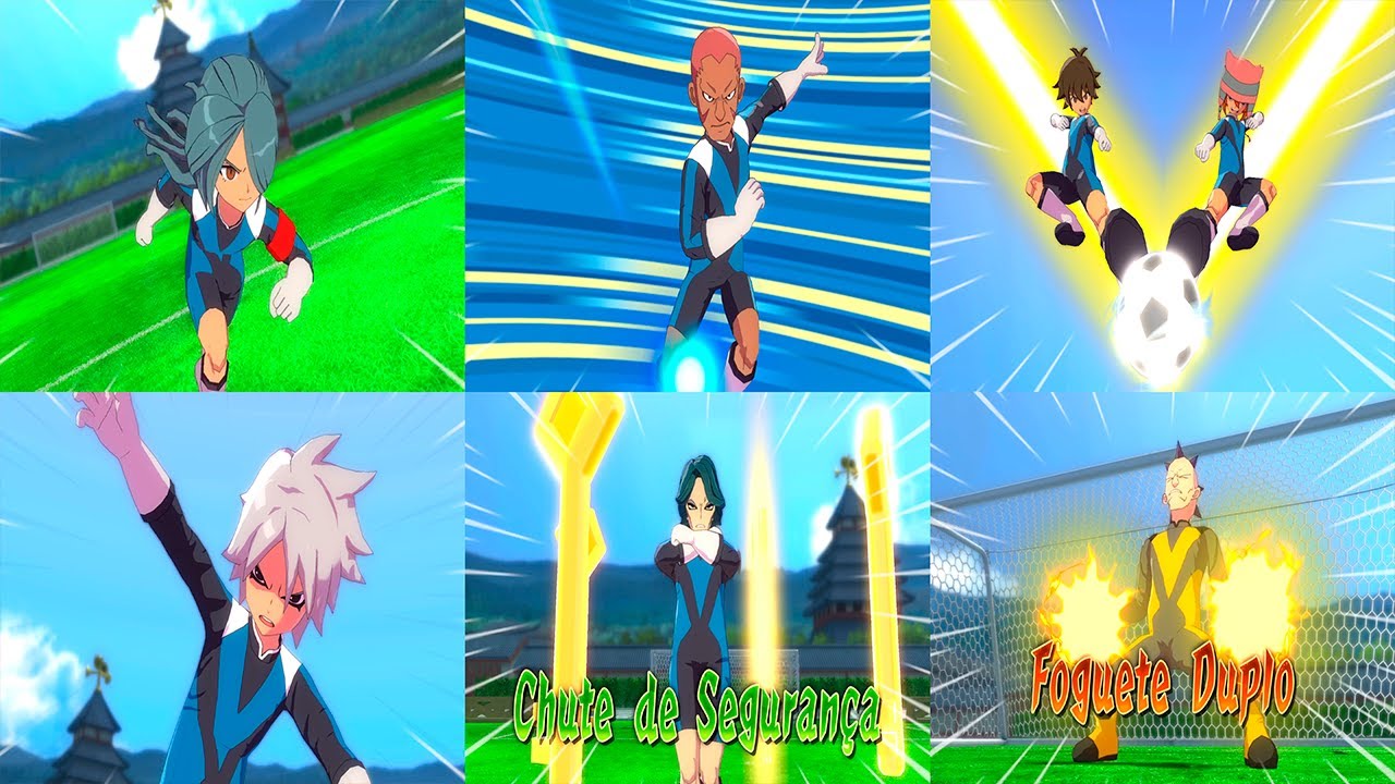 Все приемы Темного Императора в Inazuma Eleven Victory Road