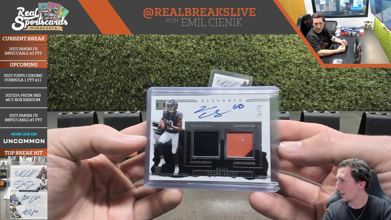 2023 Panini Impeccable Football #2 Pick Your Team (2/24/24)